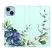 iSaprio flip pouzdro Blue Flowers pro iPhone 14