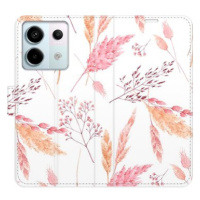 iSaprio flip pouzdro Ornamental Flowers pro Xiaomi Redmi Note 13 Pro 5G / Poco X6 5G