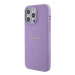 Guess hard silikonový kryt iPhone 15 PRO 6.1" purple Saffiano MagSafe