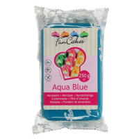 Vynikající marcipán 1:5 Aqua Blue 250g - FunCakes