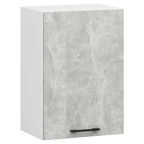 Kuchyňská skříňka OLIVIA W50 H580 - bílá/beton Akord