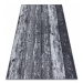 Protiskluzový koberec WOOD dřevo, desky - šedý