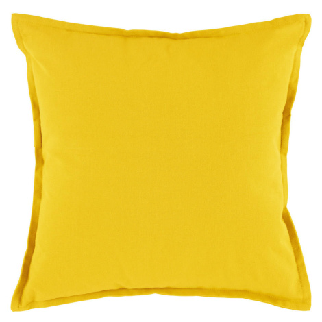 Žluté dekorativní polštářky