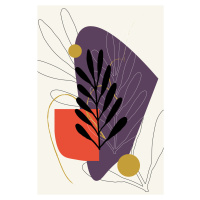 Ilustrace purplegold, MadKat, (26.7 x 40 cm)