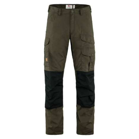 Fjällräven Kalhoty Barents Pro - Dark Olive - Black Velikost: C48