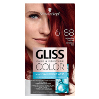 Schwarzkopf Gliss Color barva na vlasy Intenzivní Červená 6-88