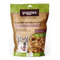 Yoggies Hypoalergenní bezlepkové suchary s hmyzím proteinem a kurkumou 150g