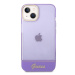 Guess GUHCP14MHGCOU hard silikonové pouzdro iPhone 14 PLUS 6.7" purple Translucent