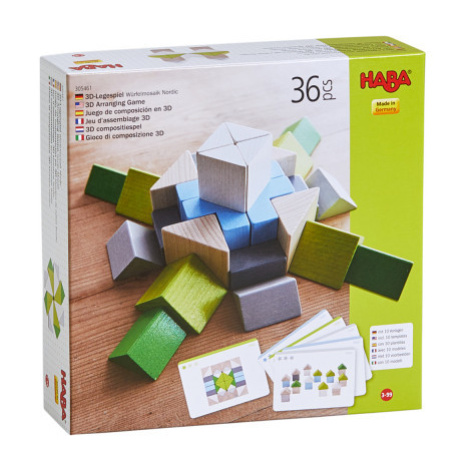 Mozaika - kreativní stavitel 3D - 36 ks Haba