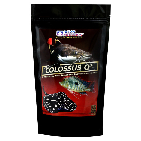 Colossus Q2 - potápivé pelety pro velké cichlidy a rejnoky 500g Ocean Nutrition