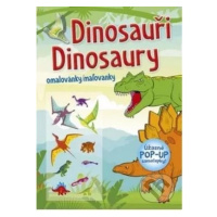 Omalovánky/Maľovanky - Dinosauři/Dinosaury - kniha z kategorie Omalovánky