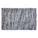 LineaDue PUNTO - Koupelnová předložka stříbrná šedá Rozměr: 60x100 cm