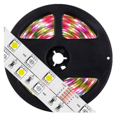 LED RGB Stmívatelný pásek 5m LED/19W/12V IP65 Donoci