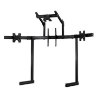 Next Level Racing ELITE Free Standing Quad Monitor Stand, Samostatný stojan pro 4 monitory, čern