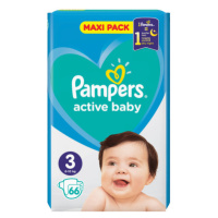 Pampers Active Baby 3 plenk.kalhotky 6-10kg 66ks