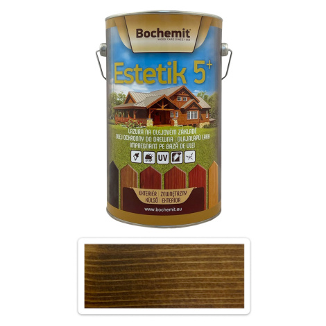 BOCHEMIT Estetik 5+ olejová lazura 5 l Ořech