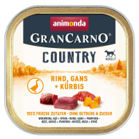animonda GranCarno Country Adult hovězí a husa s dýní 22 × 150 g