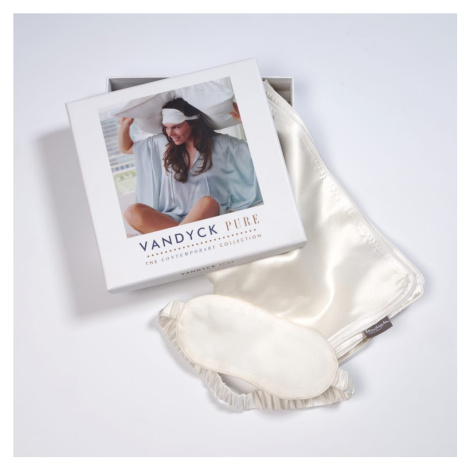 Vandyck Set Sleeping Beauty Silk - hedvábný povlak na polštář a maska