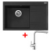 Sinks RIM 780 L Granblack + Elka RIM 780 L Granblack + Elka