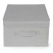 Compactor Skládací úložný kartonový box Wos, 30 x 43 x 19 cm, šedá