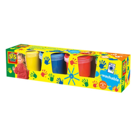 Ses Prstové barvy 4x150ml SES Creative