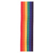 D'Addario Polypropylene Guitar Strap Rainbow