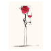 Ilustrace Wine Rose, Andreas Magnusson, 30 × 40 cm