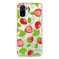 TopQ Xiaomi Redmi Note 10 silikon Strawberries 59038