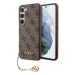 Guess GUHCS23SGF4GBR pouzdro pro Samsung S23 S911 hnědá/brown hardcase 4G