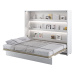 Sklápěcí postel BED CONCEPT 2 bílá/vysoký lesk, 160x200 cm