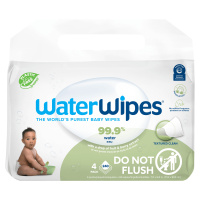 WATERWIPES Ubrousky vlhčené bez obsahu plastů Soapberry 4x60 ks, 240 ks