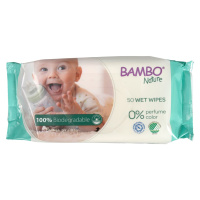 BAMBO Nature Utierky vlhčené biologicky rozložitelné 50 ks