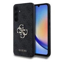 Guess hard kryt na Samsung Galaxy A35 5G Šedý 4G Big Metal Logo