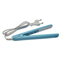 Leventi Mini přenosná žehlička na vlasy krepovací, modrá