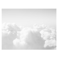 Ilustrace Black and white clouds, Finlay & Noa, 40 × 30 cm