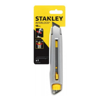 STANLEY nůž odlamovací 18mm Interlock 0-10-018