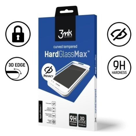 Tvrzené sklo 3mk HardGlass MAX Privacy pro Apple iPhone 11 Pro, černá