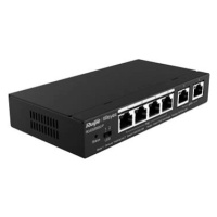 Ruijie Networks Reyee RG-ES206GC-P 6-Port Gigabit Smart POE Switch, 4 PoE/POE+ Ports