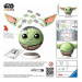 Ravensburger Puzzle-Ball Star Wars: Baby Yoda s ušima 72 dílků