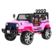 Mamido Elektrické autíčko Jeep Raptor 4x4 růžové