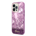 Guess GUHCP14LHGPLHF hard silikonové pouzdro iPhone 14 PRO 6.1" fuschia Porcelain Collection