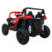 mamido Dětské elektrické autíčko Buggy UTV Strong 24V nafukovací kola červené