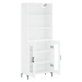 vidaXL Skříň highboard bílá 69,5 x 34 x 180 cm kompozitní dřevo