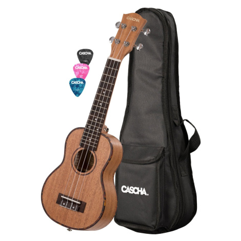 Cascha HH2026L Natural Sopránové ukulele