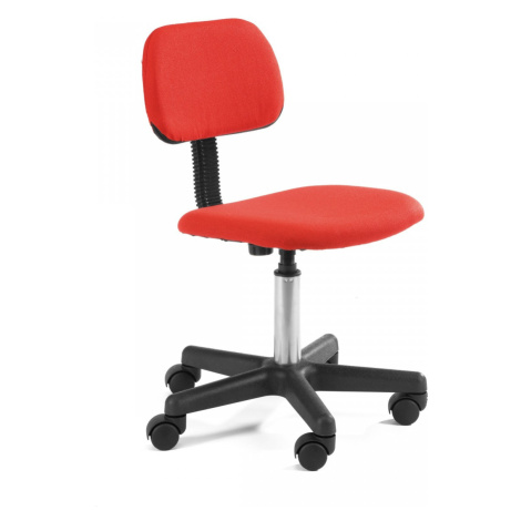 Akord Dětská otočná židle FD-1 červená