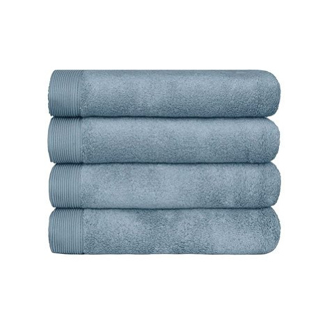 SCANquilt ručník MODAL SOFT šedomodrá 100 × 50 cm