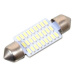 Žárovka 27 SMD LED 12V suf. SV8.5 38mm bílá