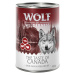 Wolf of Wilderness konzervy 6 x 400 g , 5 + 1 zdarma! - The Taste Of Canada