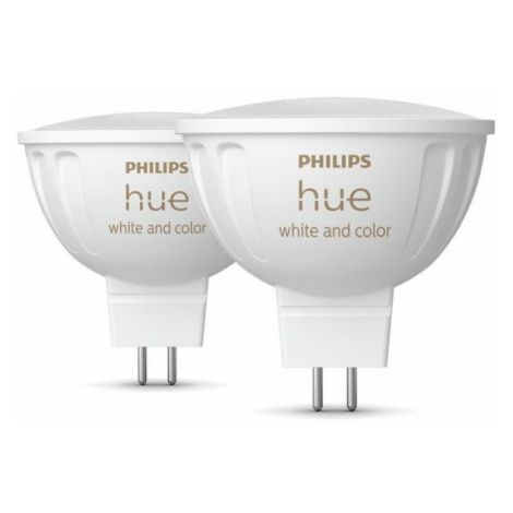 Philips Hue 8719514491649 žárovka LED WACA Bluetooth GU5.3 MR16, 2 ks