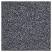Metrážový koberec MODENA tmavě šedý